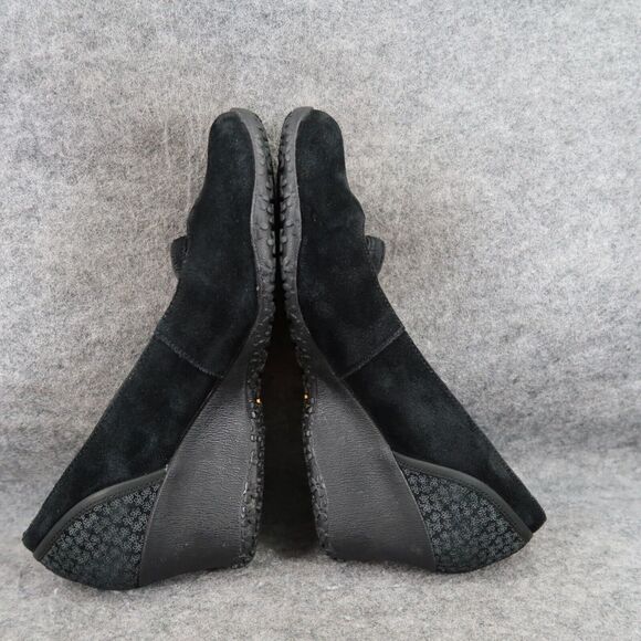 Merrell Shoes Womens 8 Wedge Mary Jane Slip On Leather Petunia Comfort Fashion - Picture 9 of 15